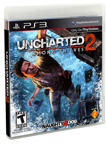 Uncharted 2: AMong Thieves, copertina ufficiale