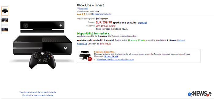 xbox one sconto