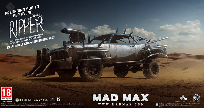 mad max preoder
