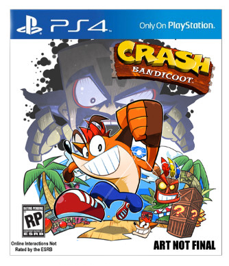 crash bandicoot art