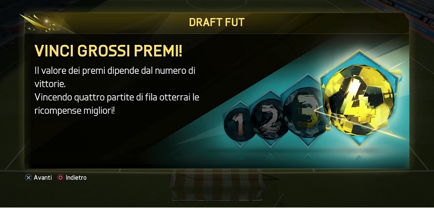 FIFA 16 Draft FUT nei menu 4