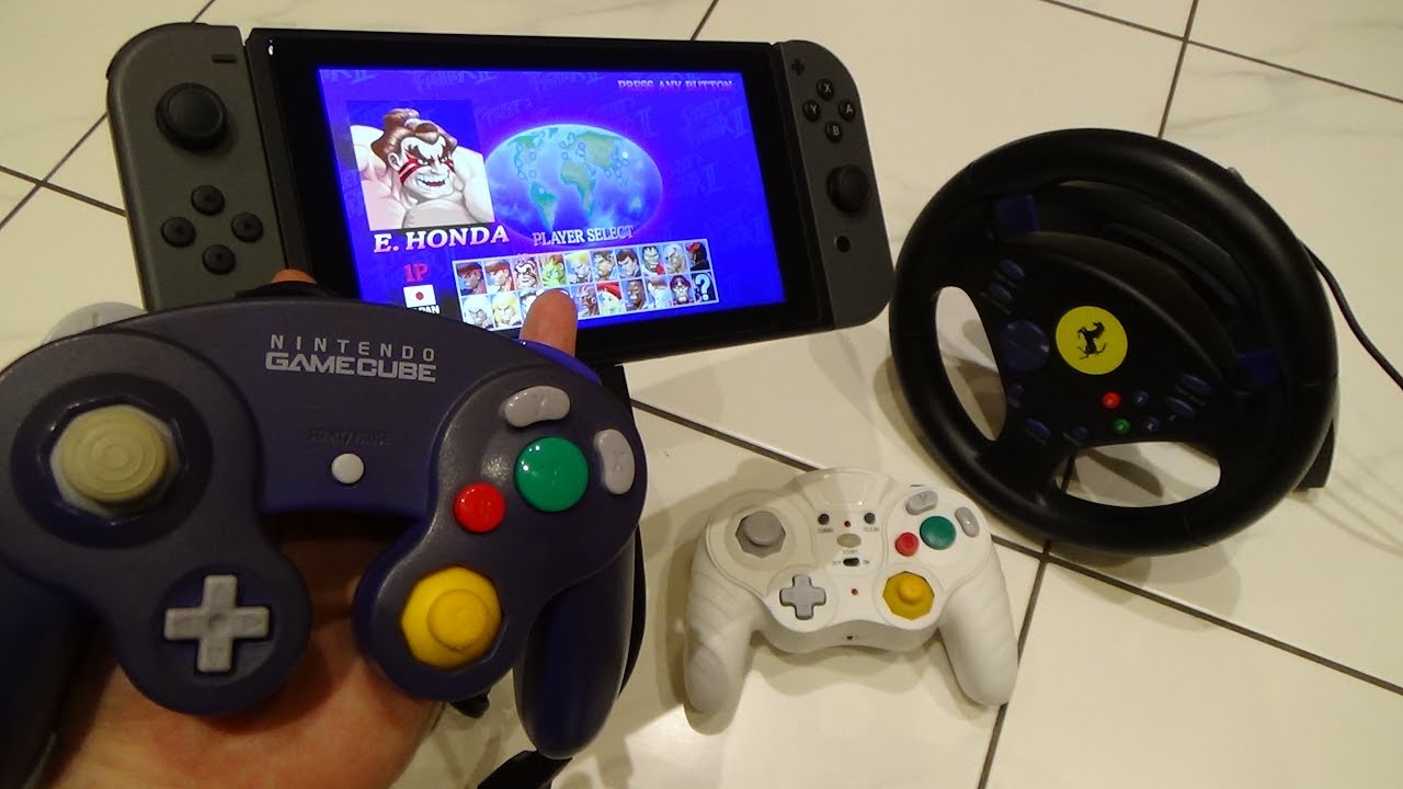 nintendo gamecube controller adapter switch dolphin