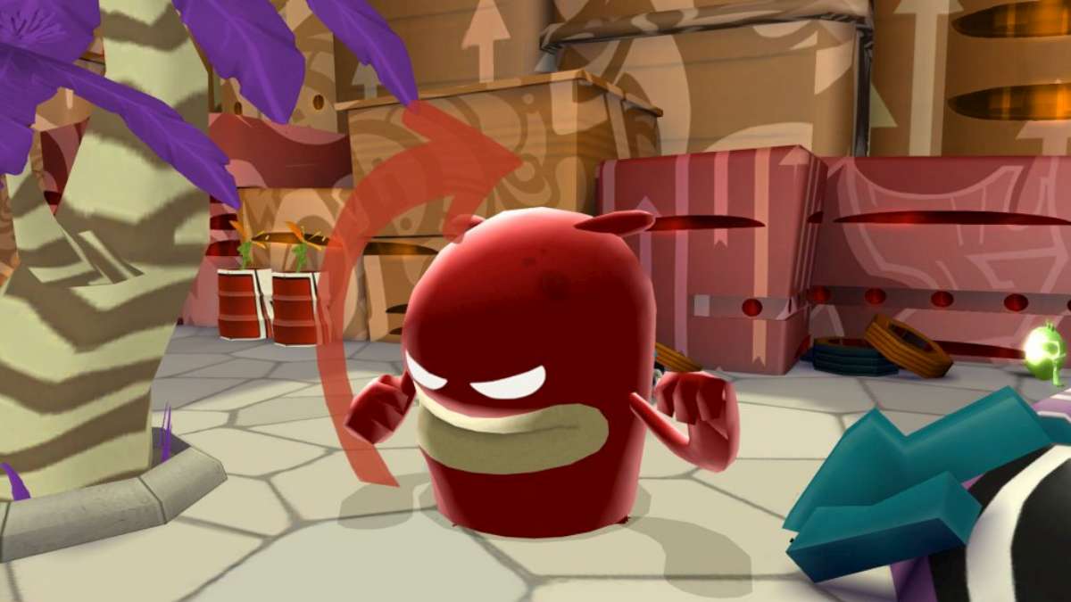 De Blob rosso