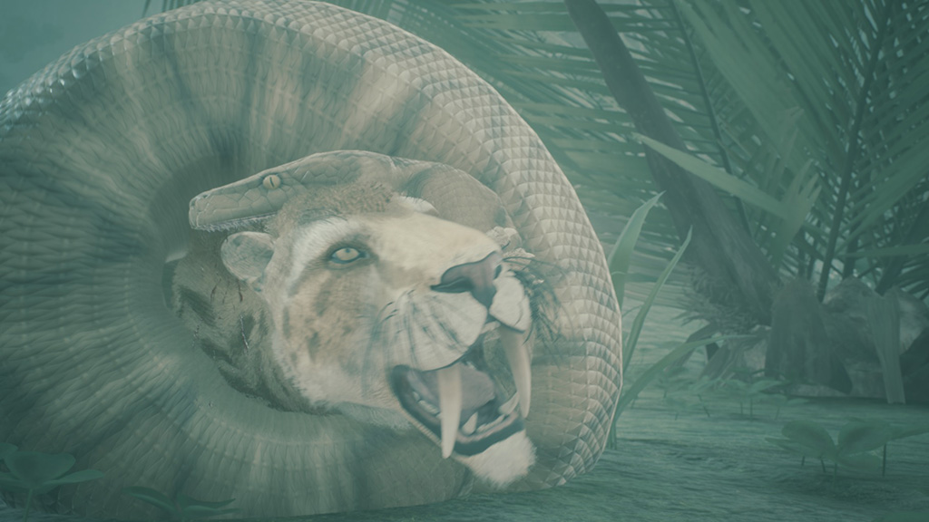 Ancestors: The Humankind Odyssey serpente vs tigre