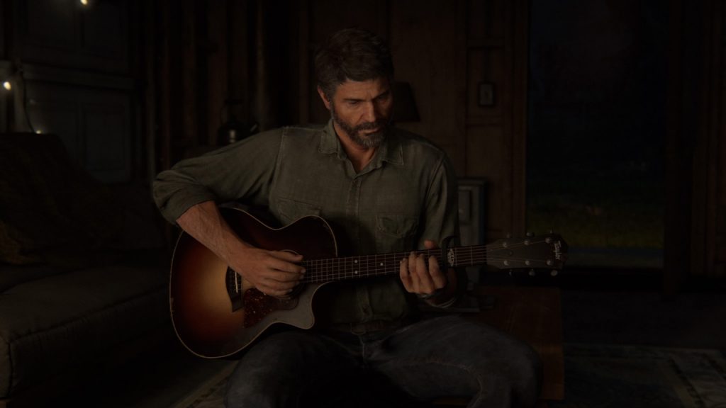 The Last of Us Parte 2 Joel Chitarra