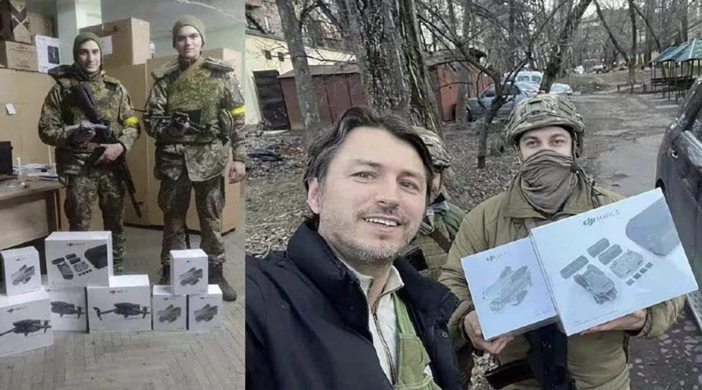 I droni DJI vengono usati nella guerra in ucraina da civili e esercito