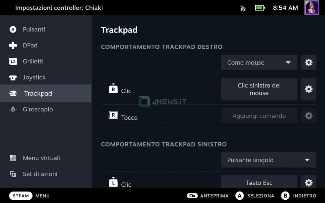 Guida come riprodurre i giochi PS4 e PS5 in Remote Play su Steam Deck grazie a Chiaki 4News