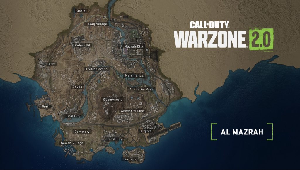 Call of Duty Warzone 2.0 mappa