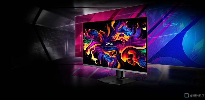MSI QD-OLED monitor MPG 321URX
