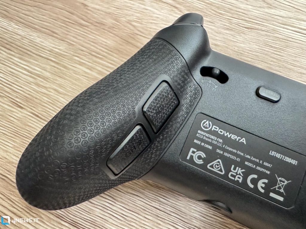 Fusion Pro 4  rear paddle