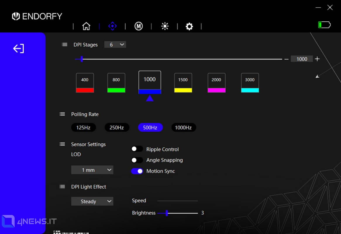 Endorfy LIV Plus Wireless Software